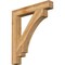 Ekena Millwork Imperial Block Rough Sawn Bracket, Western Red Cedar, 6"W x 42"D x 48"H BKT06X42X48IMP05RWR - alternate 1